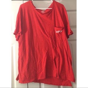 Oversized Boyfriend Pocket Tee